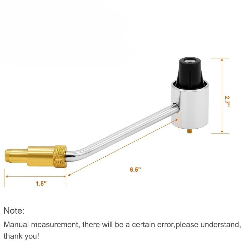 Gas Stove Pressure Regulator Suitable for Camping Folding N-type Stove Accessories To Maintain Stable Propane Pressure Practical