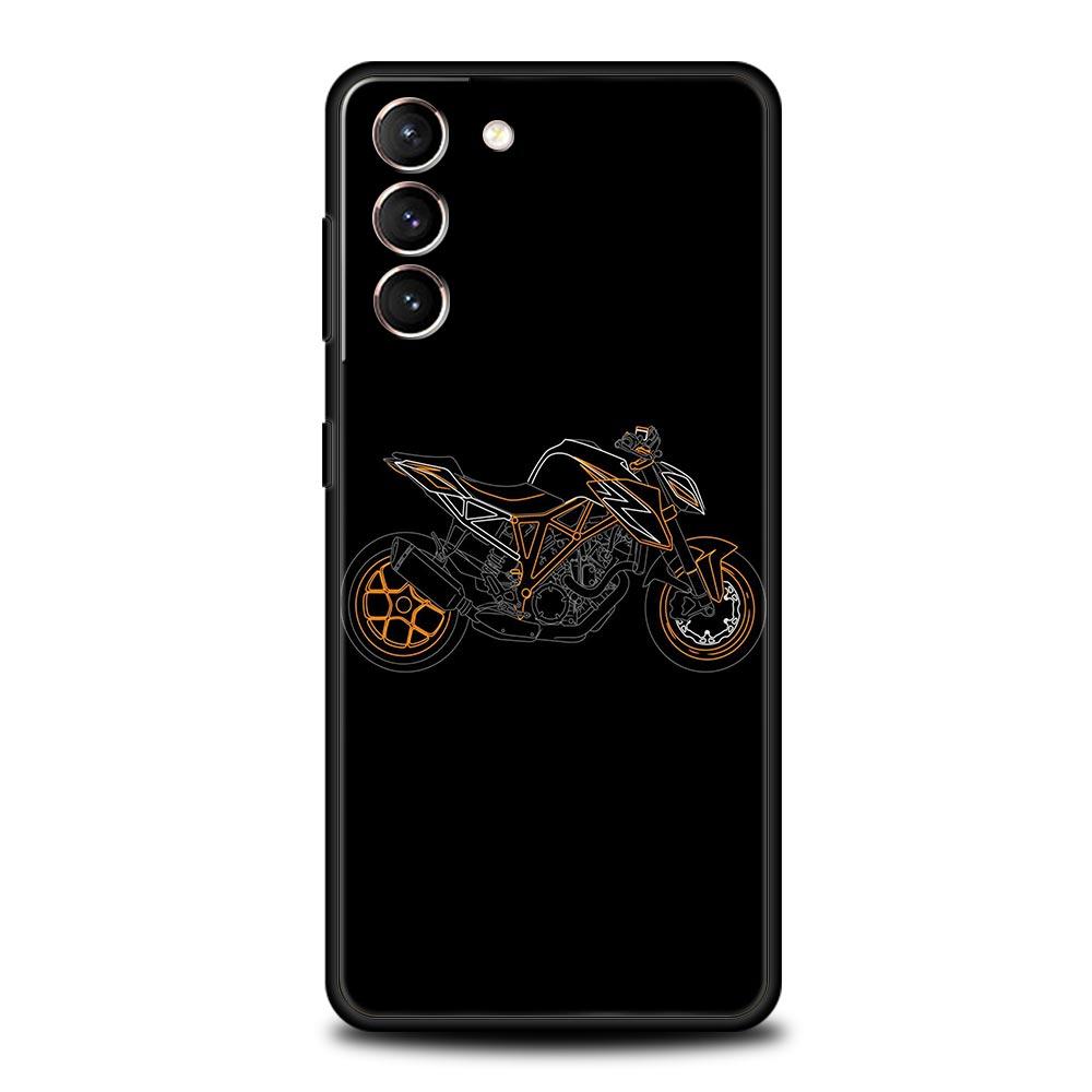 Moto Cross Motorcycle Sports Phone Case For Samsung Galaxy S24 S23 S22 5G S20 Ultra S21 FE S10 S9 Plus S10E S8 Lite 20 TPU Cover