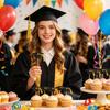 Graduation Cap Cake Toppers Set of 10 Graduation Party Decorations Dessert Picks Graduation Theme Cupcake Toppers for Celebration Events