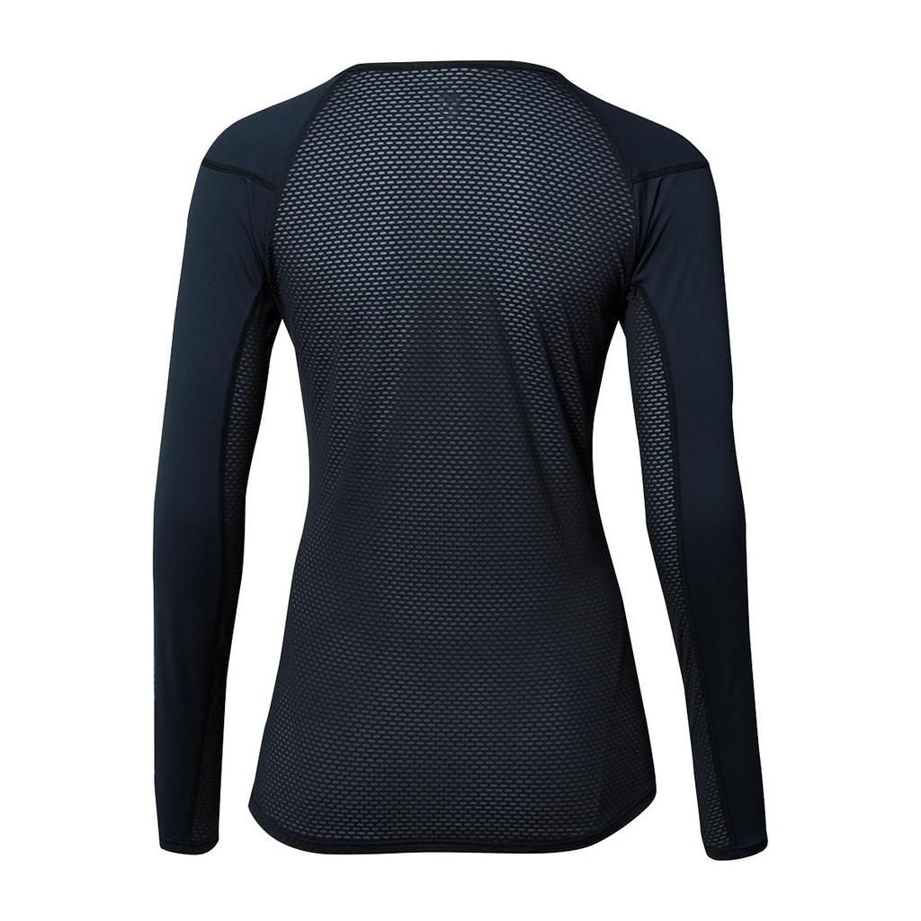 Pearl Izumi Cool Fit Dry UV Long Sleeve Size L Undershirt, Women's, Black,