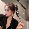 Korean  Elegant Pearl Braided Hairpin for Women Modeling Tool Headband for Banquet Party Hair Ornaments Wedding Hair Jewelry