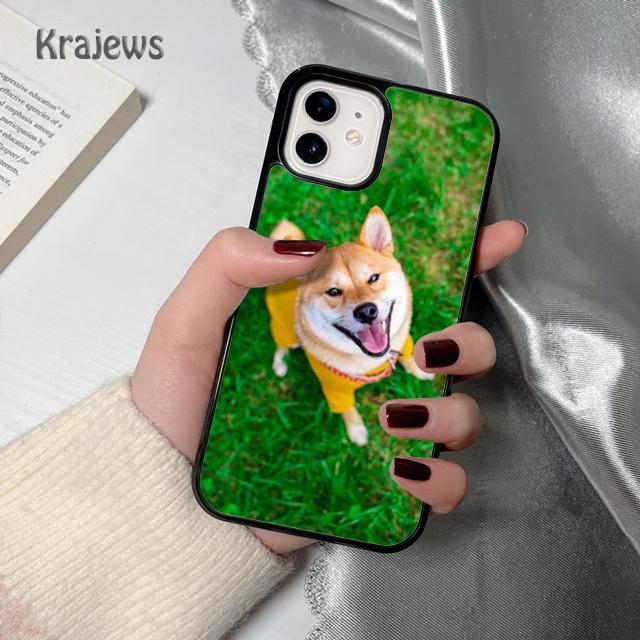 Krajews Animal Akita Dog soft Phone Case Cover For iPhone 17 Air 16 15 14 plus 12 13 pro max coque Shell Fundas