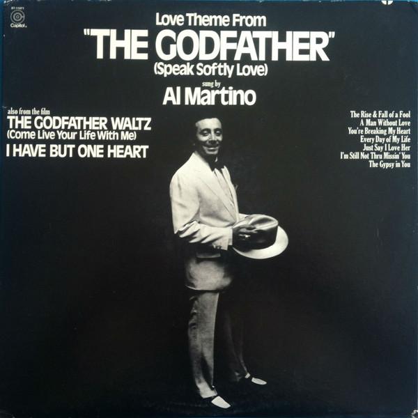 

LP Record AL MARTINO Love Theme From The Godfather ST11071 Capitol Records 1972 Canada Jazz Used