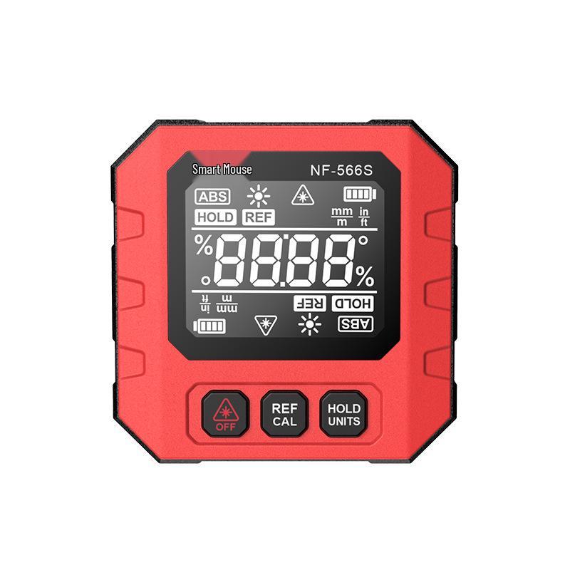 Smart Mouse NF-566S High-Precision Digital Inclinometer & Laser Magnetic Level