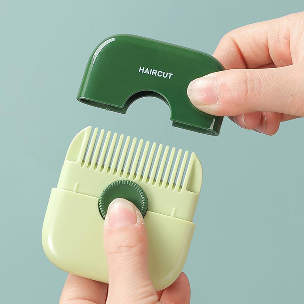 2-In-1 Hair Trimmer And Comb Barber Comb Bangs Hair Remover  Creative Portable Professional Haircutting Tools Split Ends Cutter