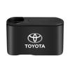 Can Auto Emblem Garbage Box Bin Storage Trash Car Accessories For Toyota Chr Corolla Yaris Rav4 E150 E120 Land Cruiser 200