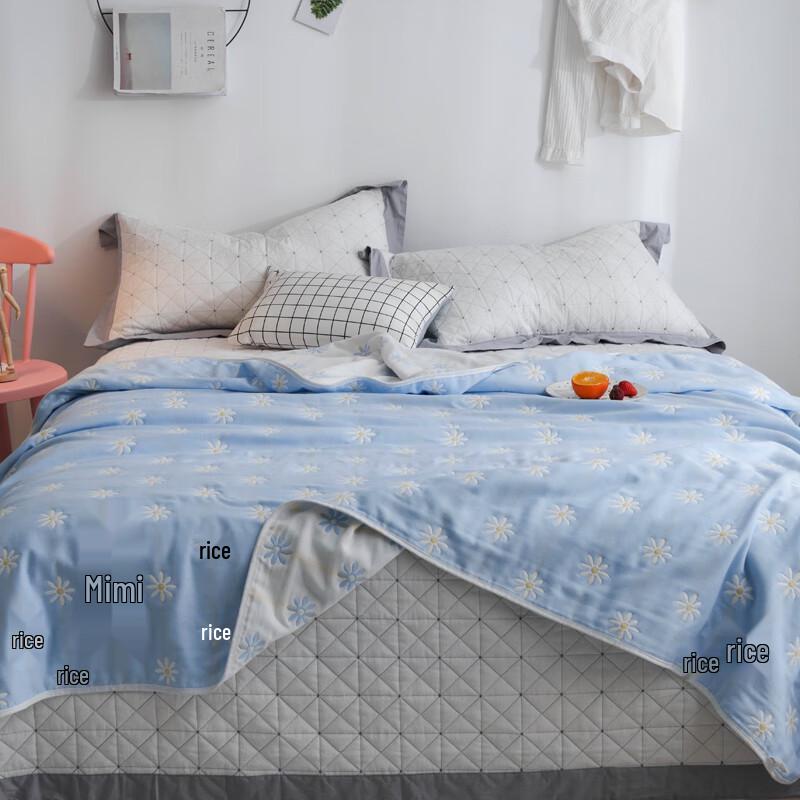 Grace 60-Count Six-Layer Gauze Jacquard Towel Blanket