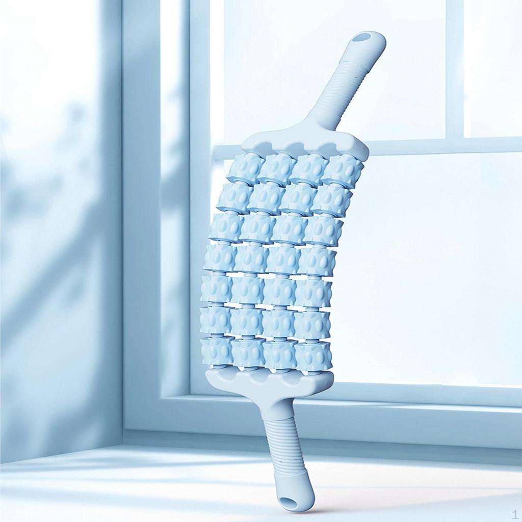 Massage Roller Sticks Anti Slip Handle Lightweight Massages Tool for Fitness