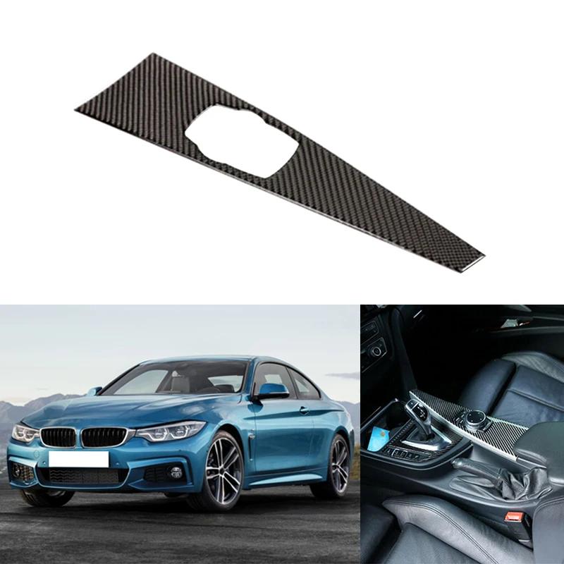 Carbon Fiber Look Car Center Console Trim Cover Sticker Interior Parts for BMW 3 4 Series F30 F31 GT F34 F32 F33 F36 2013-2018