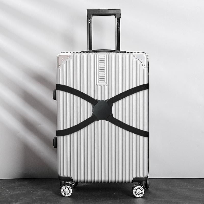 Cross-Border Elastic Luggage Strap - 8-Shaped Anti-Drop Suitcase Fastener.