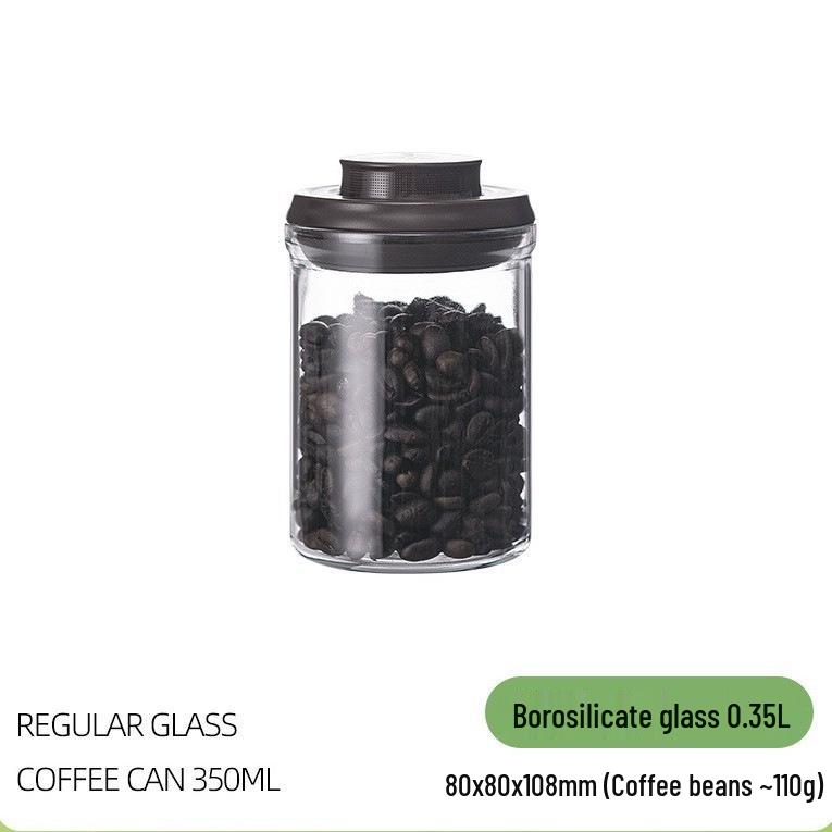 Anko High Borosilicate Glass Jar | Moisture-Proof Seal for Coffee, Tea, Citrus Peel Storage