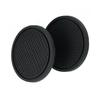 Car Anti Slip Cup Coaster 2pcs Black Interior Accessory Suitable for Most 7cm Diameter Cups - Essential - with Car Decoration