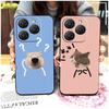 Graffiti Couple Phone Case For Blackview Shark9 5G Anti-dust Protective Cute Fashion Design Full wrap TPU Dirt-resistant