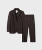 Nonblank [Set Up] Semi-Oversized Fit Setup Suit_Dark Brown