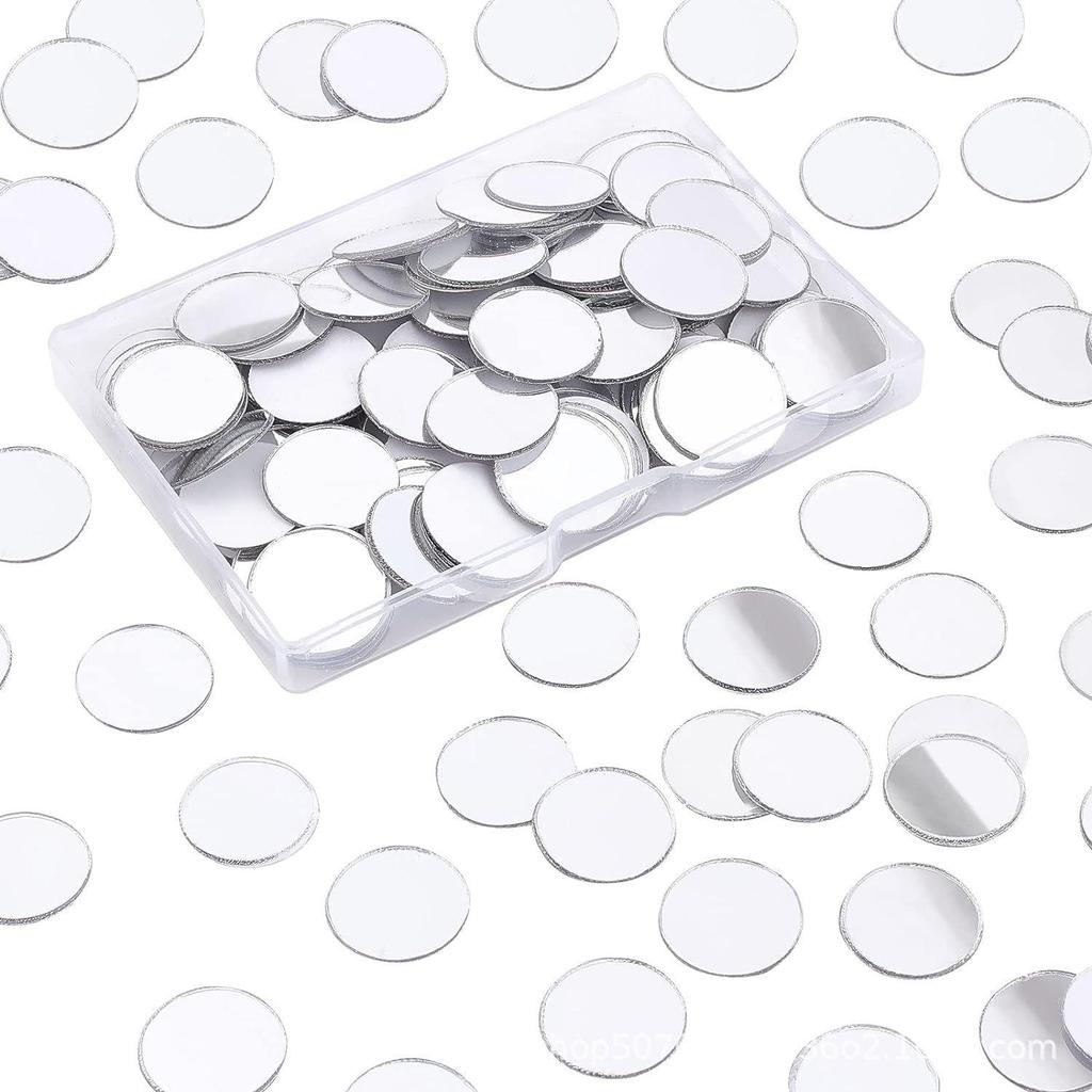 Mini Round 3D DIY Mirror Wall Sticker for Living Room/Bedroom