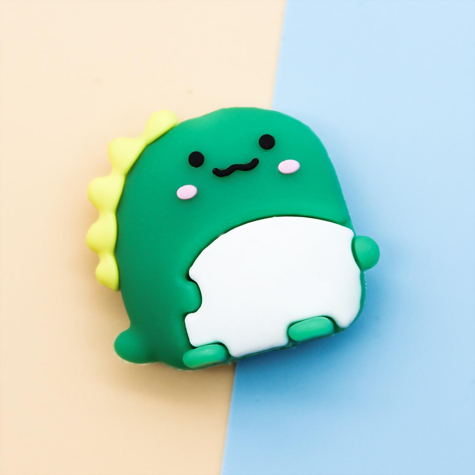 

Милый мультяшный кабельный сматыватель USB-кабеля протектор силиконовый шнур ретрактор для домашнего офиса маленький