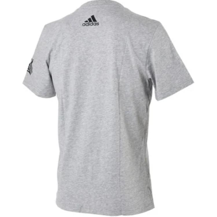 Adidas Tsubasa Skin-Friendly Comfortable Soft Short Sleeve T-Shirt Men Tops Medium-Gray Stone-Flower FJ6229