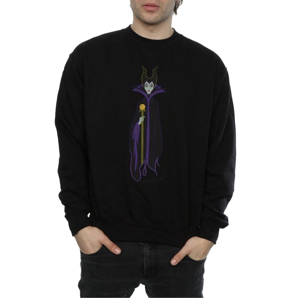 Disney Mens Sleeping Beauty Classic Maleficent Sweatshirt