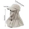 Full Face Neck Protection Women Sun Hat Cycling Headwear  Cycling Motorcycle Fishing Skiing