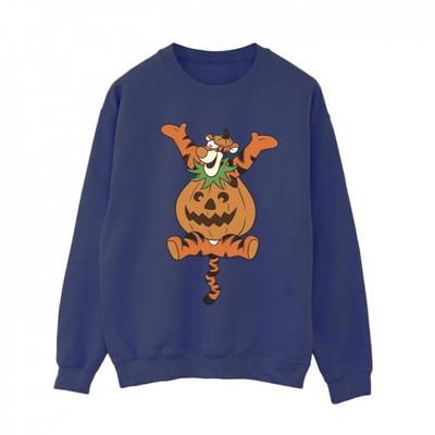 Womens/Ladies Tigger Pumpkin Sweatshirt