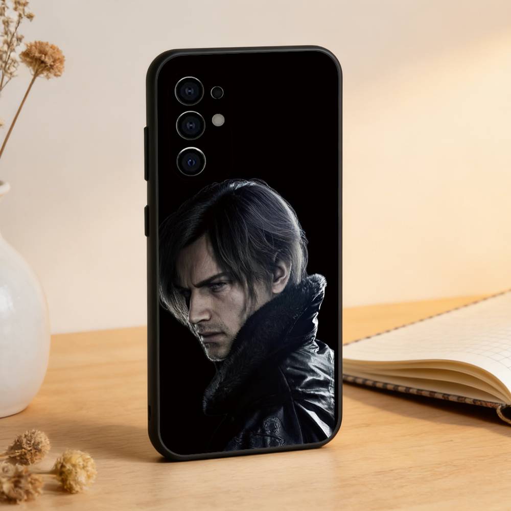 

Чохол для телефону Game Resident Evil Requiem Leon Чорний Силіконовий М який Для Samsung S25,S24,S21,S22,S23,S30,Ultra,S20,Plus,Fe,Lite Samsung S21lite