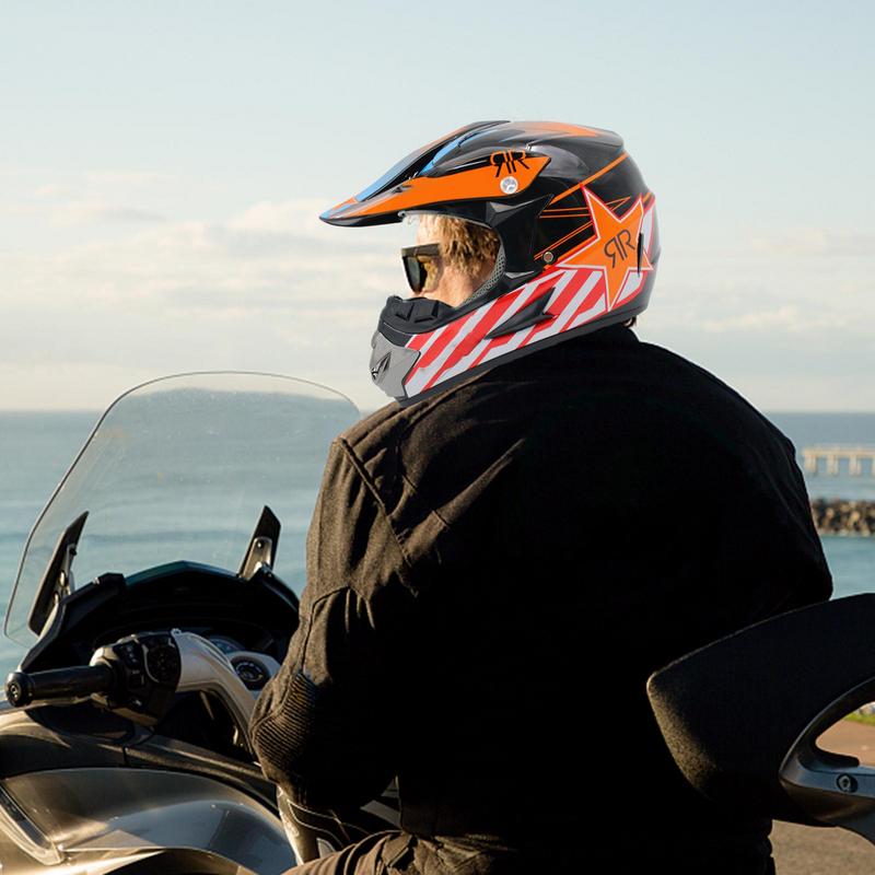 Motocross Helmets With Goggles Gloves Off-road Professional Cycling Helmets Motorcycle Helmets Dirt Bike Helmets For Children