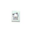 Sanrio Hello Kitty & Cinnamoroll Metal Brooch: Fashionable UV Print Badge for Clothes & Bags.