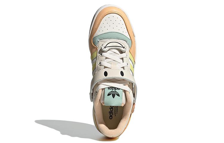 Adidas Originals Forum Low 'White Light Orange Cream Yellow Green' Women's GW4427