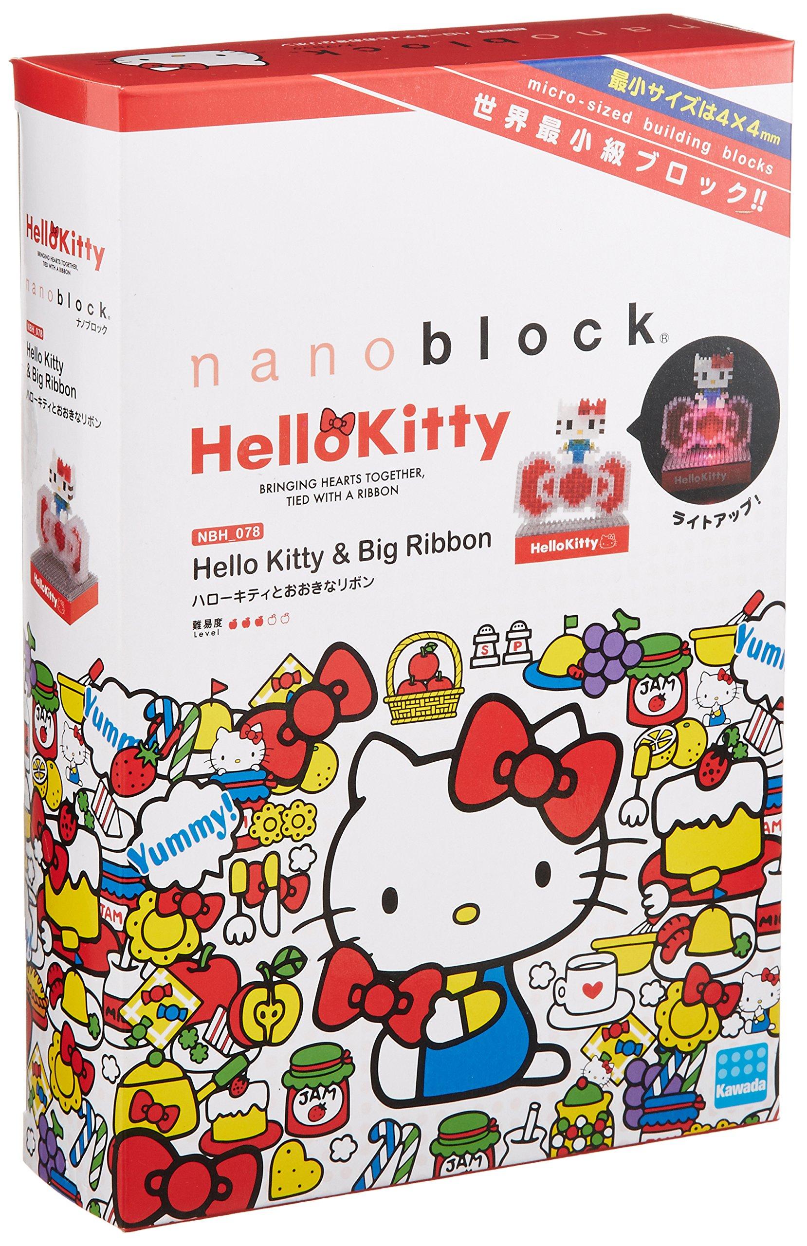 Наноблок Sanrio Хелло Китти и Большая Лента NBH_078