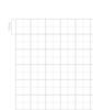 Siatka 5mm 30 otworów poziomych zestaw 5 [zeszyt A4, w linie] arkuszy, (Nacaprywina),