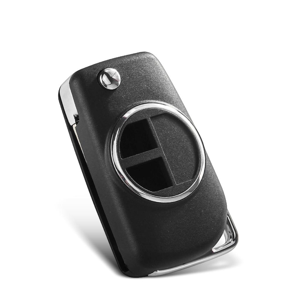 Modified For Suzuki Swift Grand Vitara Alto Sx4 Liana Flip Car Key Shell Remote Case Replacement Uncut Hu133R/Sz11R Blade