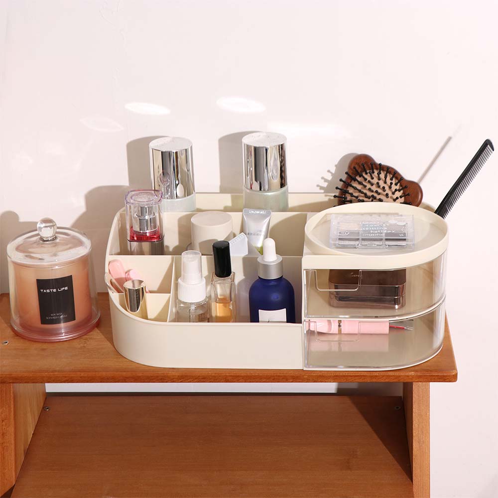 Drawer Type Makeup Box Plastic Sundries Storage Box Simple Cosmetics Storage Box  Lipstick