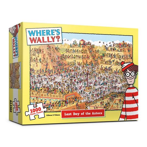 

Пазл «Найди Уолли в последний день ацтеков», AL3302, пазл из 1000 деталей, детские игры, развивающие игрушки