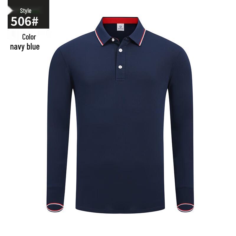 Qiyiyang Autumn/Winter Long Sleeve Polo T-Shirt