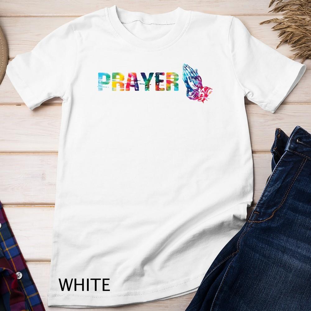 

Womens Ask Me For Prayer Cute Christian Lifestyle Gifts Tie Dye Unisex T-shirt XL