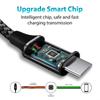 Type C Charging Cable 60W Power Delivery 1Meter Braided USB C Cord Compatibles Multiple Devices