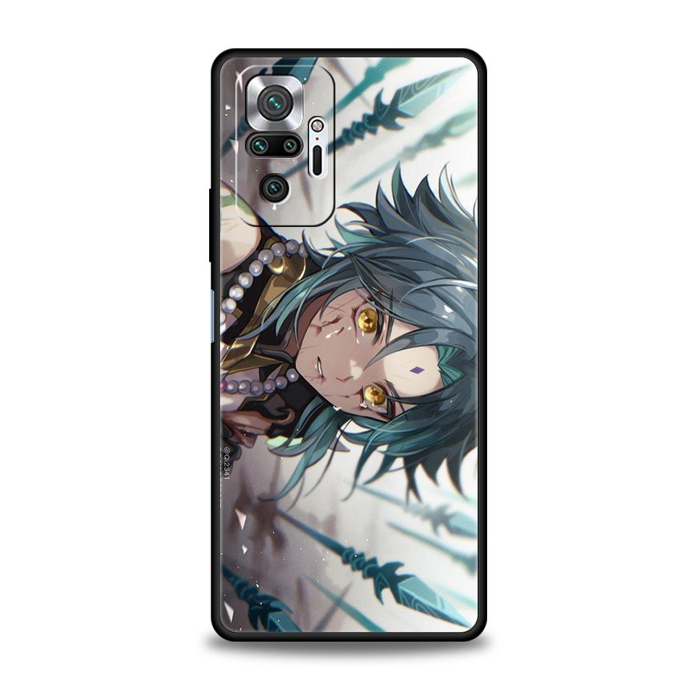 

Силиконовый чехол для телефона Xiaomi Redmi Note 12 10 11 9 8 Pro Plus 9S 7 8T 9T 9A 8A 9C K40 игровой мягкий чехол-бампер Genshin Impact Redmi 9