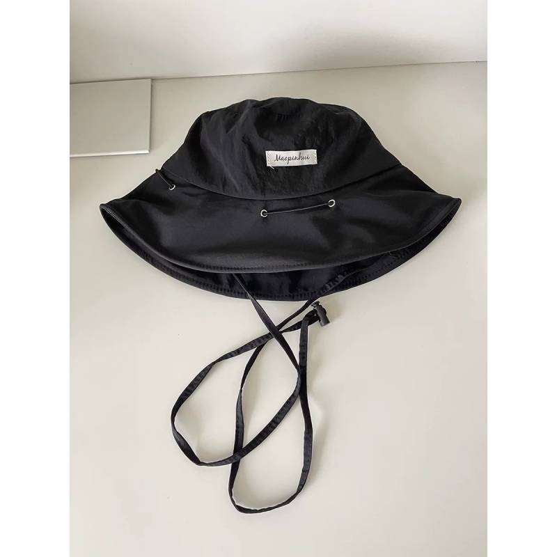 Summer Girls Dopamine Bucket Hat With Sun Protection And Adjustable Fit For Outdoor Activities