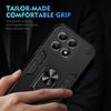 For Xiaomi 14T Pro Case PC+TPU Drop Defend Phone Cover with Ring Kickstand
