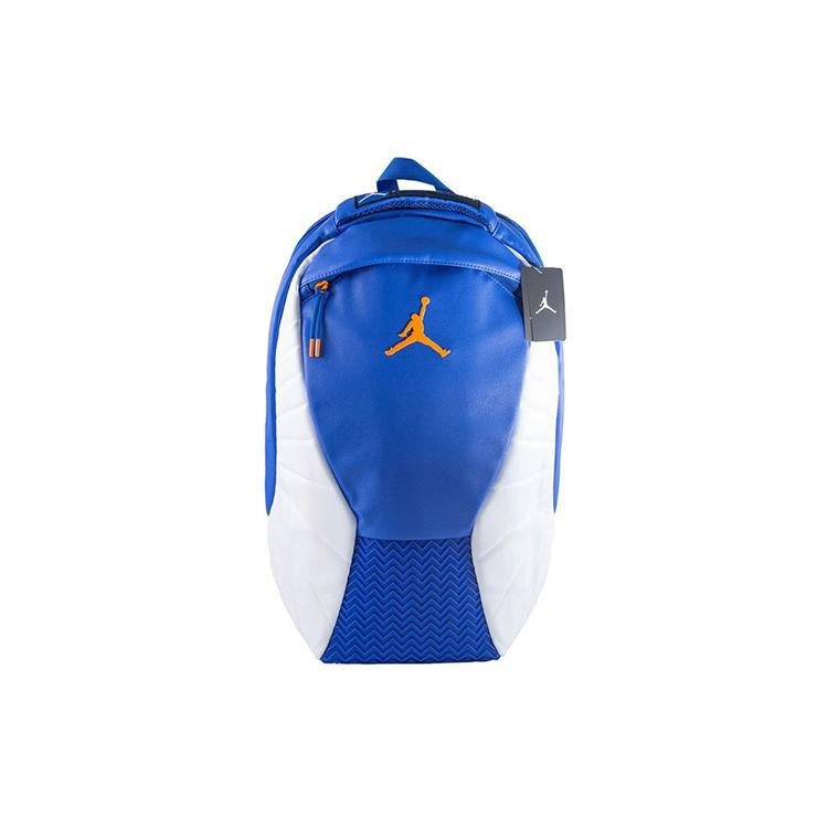 New Jordan Polyester Backpack Regular Unisex Blue White 9A1773-U5H