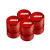 For BMW M E46 E90 E60 Car 3D Metal Tire Valve Caps Tyre Air Stem Covers For BMW M Performance F20 F40 F22 F30 E90 F32 F06 F07 F46 E60 M5 Sticker