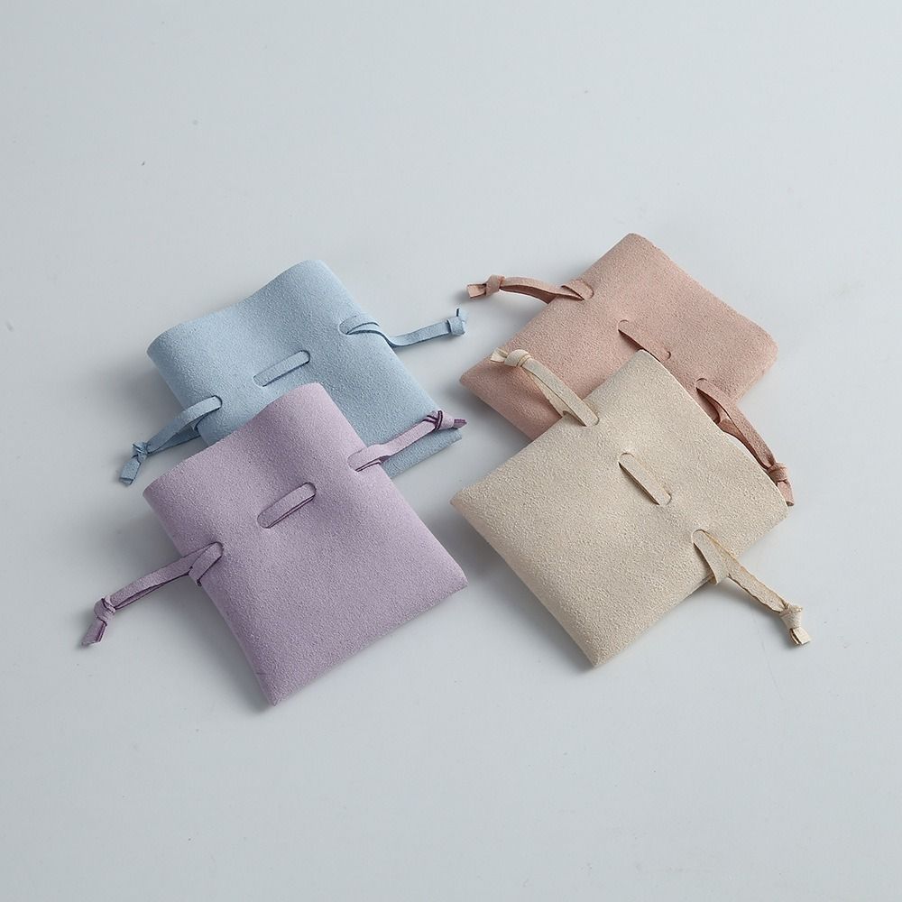 Compact Storage Jewelry Packaging Bag Drawstring Closure Organizer Bag  Wedding Favors