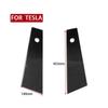 2Pcs Carbon Fiber Exterior Car Window B-Pillar Cover Trim For Tesla Model Y
