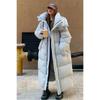2026 New Thick and Warm Women's Down Jacket - Women's Hooded Coat - Long Style Korean-Style Loose Cotton Coat - Winter Coat