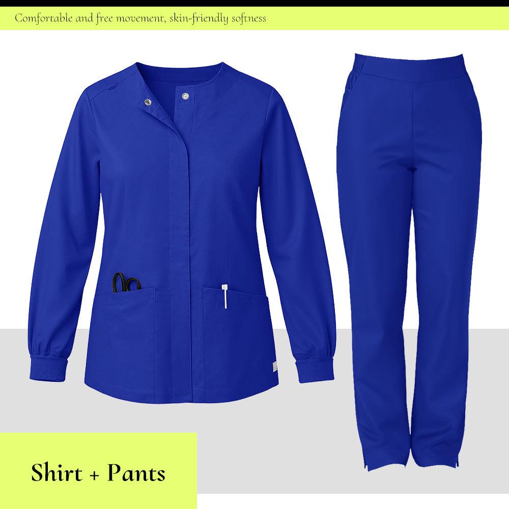 Short Sleeve Dental Scrub Suit - Available In 5 Colors, Ready To Ship