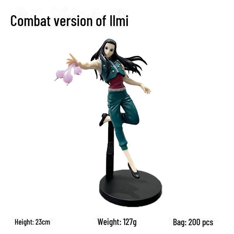 Hunter X Hunter Action Figure: Kurapika, Hisoka, Kuroro & Battle Jackie Chan Model Ornaments