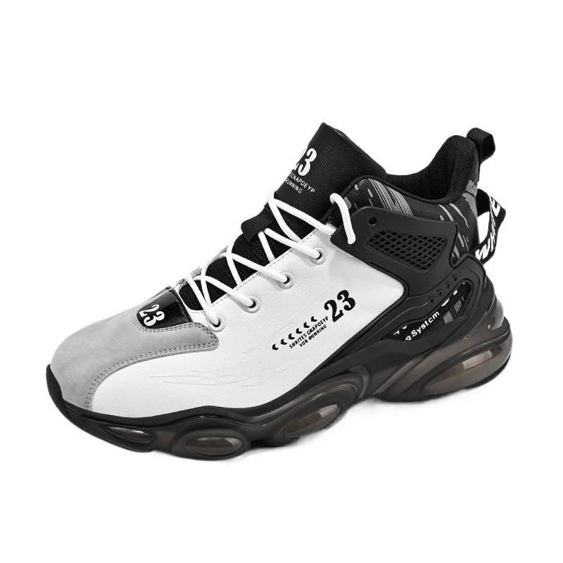 Herbst- und Winter-Samt-Sportschuhe Herrenschuhe vielseitige Herren-Freizeit-Papa stoßdämpfende Basketball-Laufschuhe