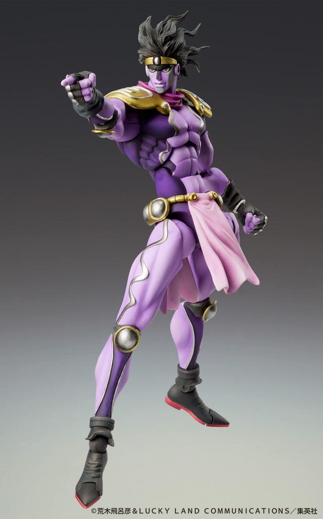 Medicos Entertainment Super Action Statue Bizarre Adventure Part Platinum Approximately 170mm PVC ABS Nylon Painted Movable Figure "JoJo's 3" "Star