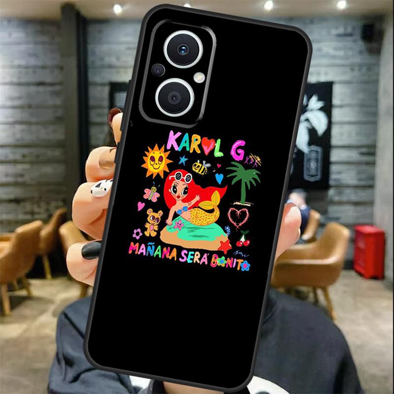 Karol G Manana Sera Bonito Case For OPPO Reno 11 11F 13 12 F 8T 7 8 10 Pro OPPO Find X8 X6 Pro X3 X5 Lite Cover Coque