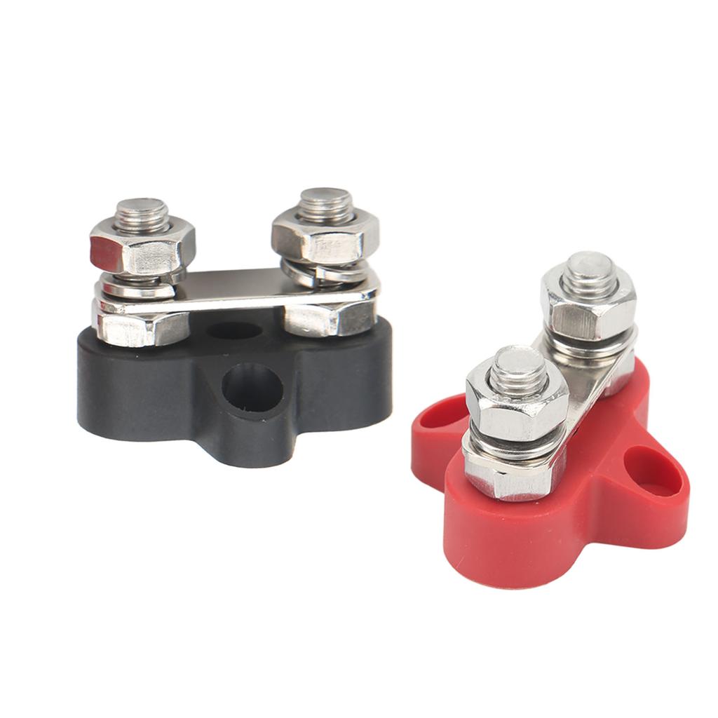 48V Ground Insulated Terminal Post 516in Double Stud with Junction Post M8 Gasket Connection Stud
